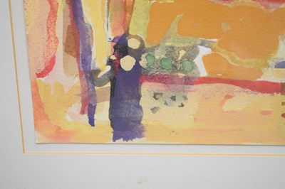 Lot 470 - Derek Balmer PPRWA, Hon. RA (British, b. 1934) – Watercolour heightened with white on card – 'Looking South, 2007'