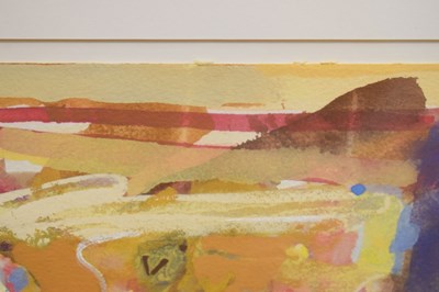 Lot 470 - Derek Balmer PPRWA, Hon. RA (British, b. 1934) – Watercolour heightened with white on card – 'Looking South, 2007'