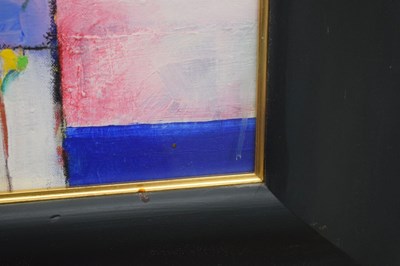 Lot 471 - Derek Balmer PPRWA, Hon. RA (British, b. 1934) – Oil on canvas laid down – 'Still Life, 1994-95'