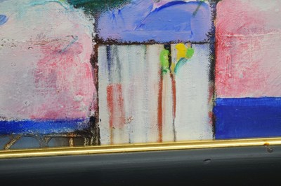 Lot 471 - Derek Balmer PPRWA, Hon. RA (British, b. 1934) – Oil on canvas laid down – 'Still Life, 1994-95'