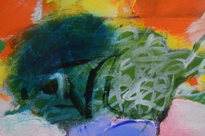 Lot 471 - Derek Balmer PPRWA, Hon. RA (British, b. 1934) – Oil on canvas laid down – 'Still Life, 1994-95'
