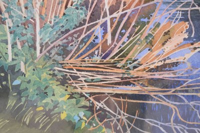 Lot 729 - Anna Teasdale (1932-2020) - Watercolour - River Avon, Bath