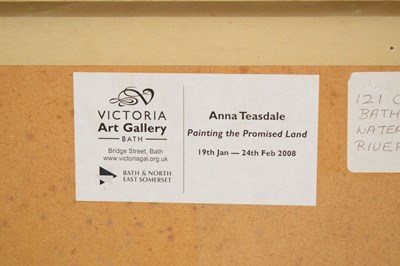 Lot 729 - Anna Teasdale (1932-2020) - Watercolour - River Avon, Bath