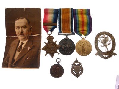 Lot 312 - First World War Medal Group