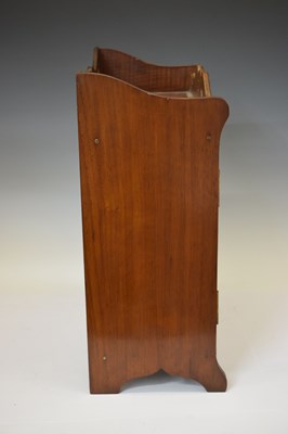 Lot 452 - Edwardian smokers table top cabinet