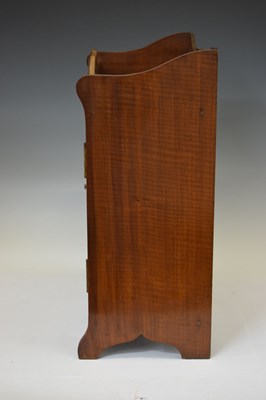 Lot 452 - Edwardian smokers table top cabinet