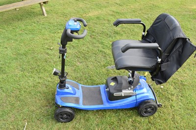 Lot 846 - 'Better Mobility' blue electric mobility scooter