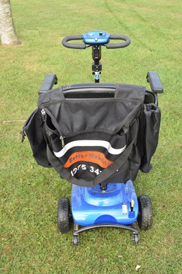 Lot 846 - 'Better Mobility' blue electric mobility scooter