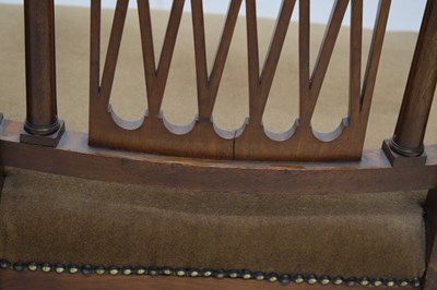 Lot 515 - Wright & Mansfield (1861-1884) for Haddo House - pair of mahogany dining chairs