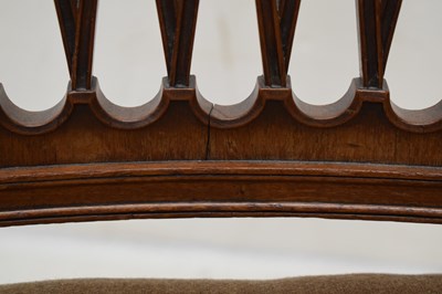 Lot 515 - Wright & Mansfield (1861-1884) for Haddo House - pair of mahogany dining chairs