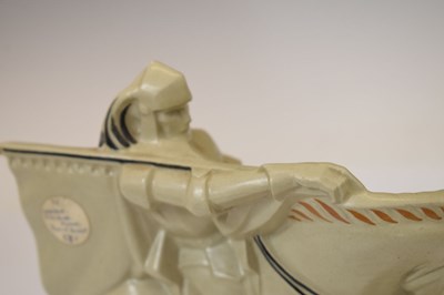 Lot 311 - Poole Pottery 'Knight' bookend