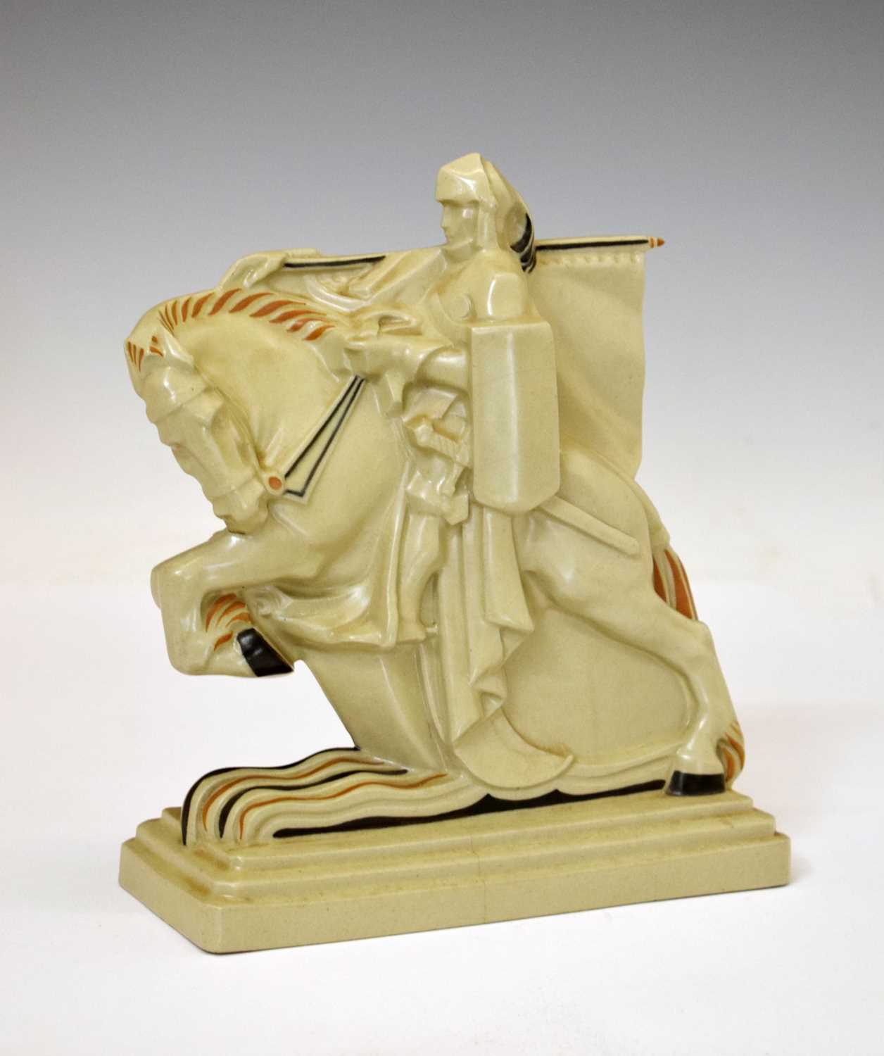 Lot 311 - Poole Pottery 'Knight' bookend