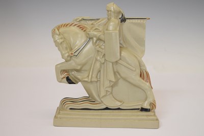 Lot 311 - Poole Pottery 'Knight' bookend