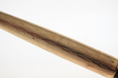 Lot 162 - Parker 9ct gold cased fountain pen and mechanical pencil