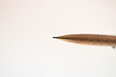 Lot 162 - Parker 9ct gold cased fountain pen and mechanical pencil