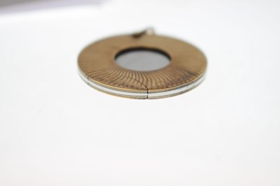 Lot 61 - Two 1960's 9ct gold cigar cutters