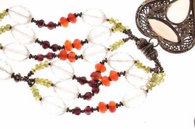 Lot 270 - In the manner of Stephen Dweck, a multi-gem set, etc