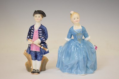 Lot 607 - Royal Doulton - Group of 'Williamsburg' figures