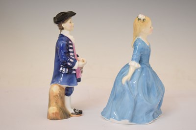 Lot 607 - Royal Doulton - Group of 'Williamsburg' figures