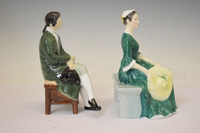 Lot 607 - Royal Doulton - Group of 'Williamsburg' figures