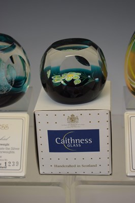 Lot 573 - Collection of eleven limited edition Caithness glass paperweights