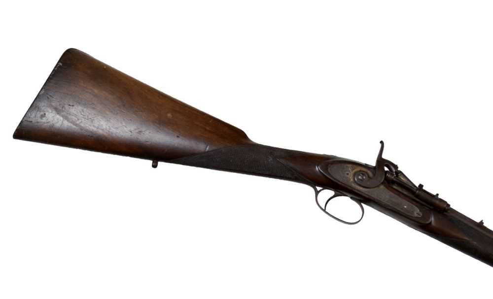 Lot 333 - Snider action rook rifle