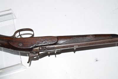 Lot 333 - Snider action rook rifle