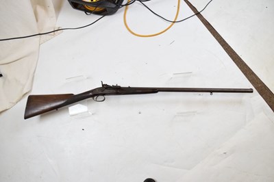 Lot 333 - Snider action rook rifle