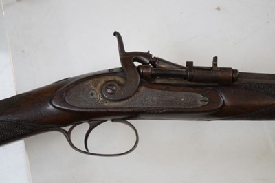 Lot 333 - Snider action rook rifle