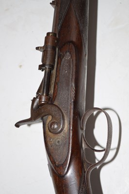 Lot 333 - Snider action rook rifle