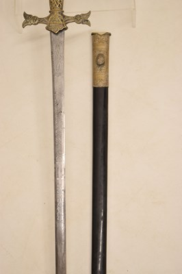 Lot 350 - American Masonic sword