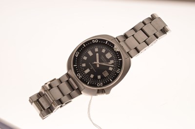 Lot 73 - Seiko - 'Captain Willard' divers bracelet watch, ref. 6105-8110