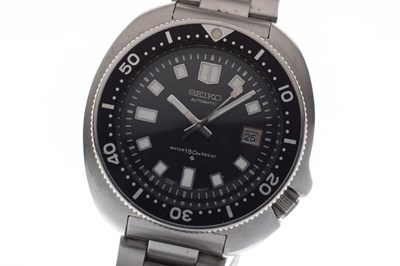 Lot 73 - Seiko - 'Captain Willard' divers bracelet watch, ref. 6105-8110