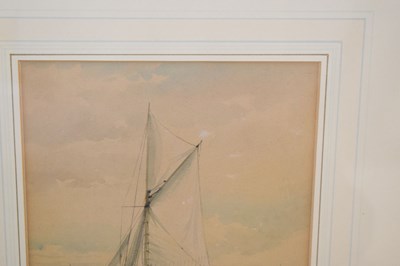 Lot 634 - Albert Ernest Markes (British 1865-1901) - Pair of marine watercolours