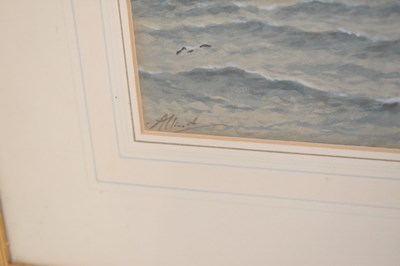 Lot 634 - Albert Ernest Markes (British 1865-1901) - Pair of marine watercolours