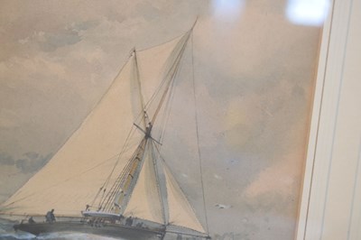 Lot 634 - Albert Ernest Markes (British 1865-1901) - Pair of marine watercolours