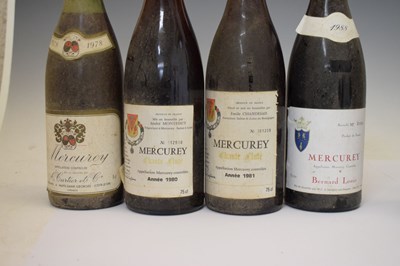 Lot 411 - Mercurey and Rully red wines