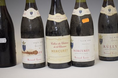 Lot 411 - Mercurey and Rully red wines