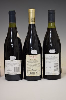 Lot 411 - Mercurey and Rully red wines