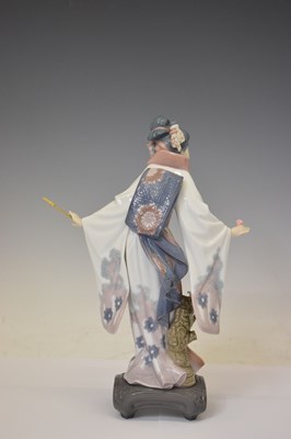 Lot 617 - Lladro - Group of four Japanese style figures