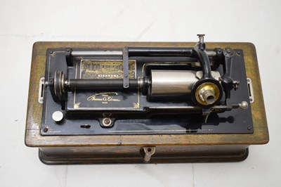 Lot 203 - Edison Home Phonograph, No. H106465