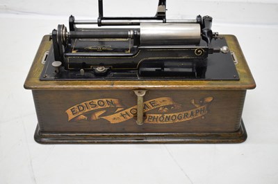 Lot 203 - Edison Home Phonograph, No. H106465