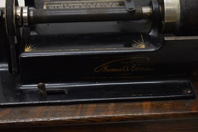 Lot 205 - Edison Home Phonograph, No. H229804