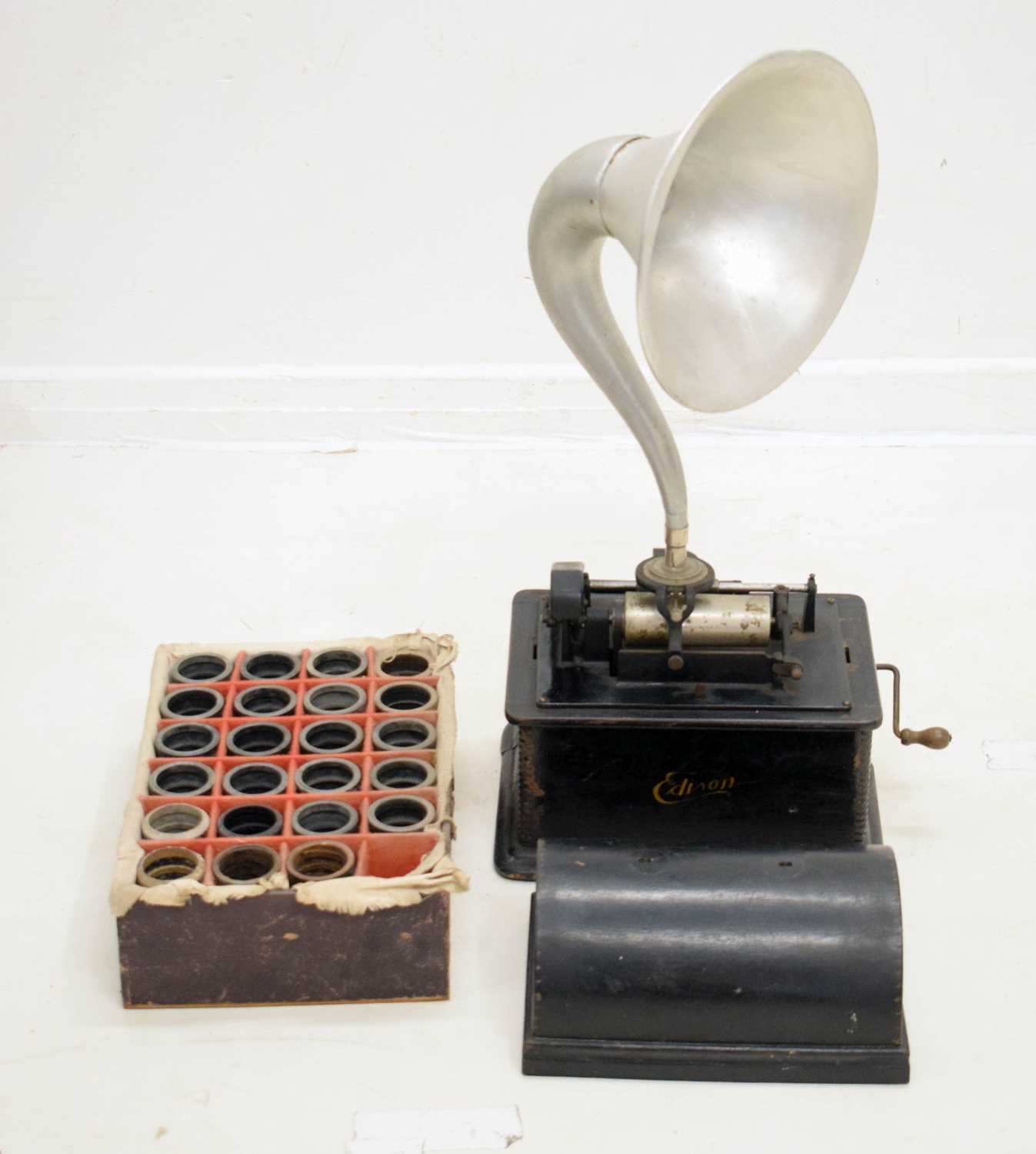 Lot 393 - Early 20th century Edison Phonograph