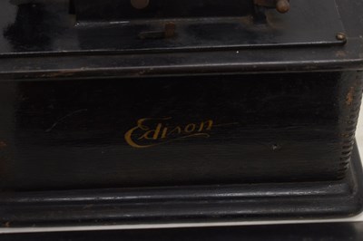 Lot 393 - Early 20th century Edison Phonograph