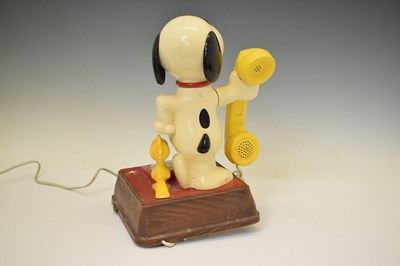 Lot 378 - Vintage Snoopy telephone