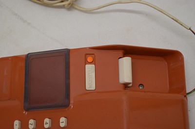 Lot 404 - TE59/2a green telephone, 1970s/80s Telecom Viscount, and black telephone
