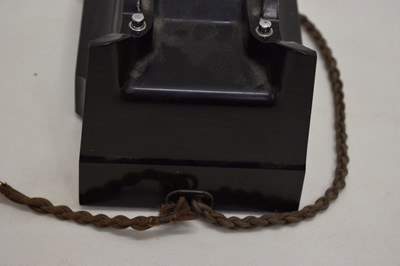 Lot 404 - TE59/2a green telephone, 1970s/80s Telecom Viscount, and black telephone