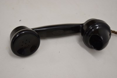 Lot 404 - TE59/2a green telephone, 1970s/80s Telecom Viscount, and black telephone