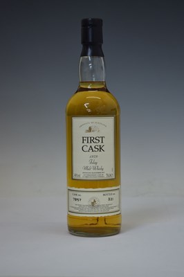 Lot 455 - First Cask malt whisky, distilled 31st October 1979, Bunnahabhain, Speyside